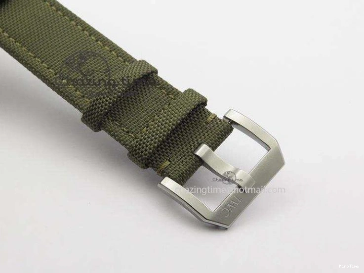 MIROTIME 0304 SunProtective MARK XVII IW324702 Real Ceramic MK Best Edition Green Dial On Green Nylon Strap A 7288